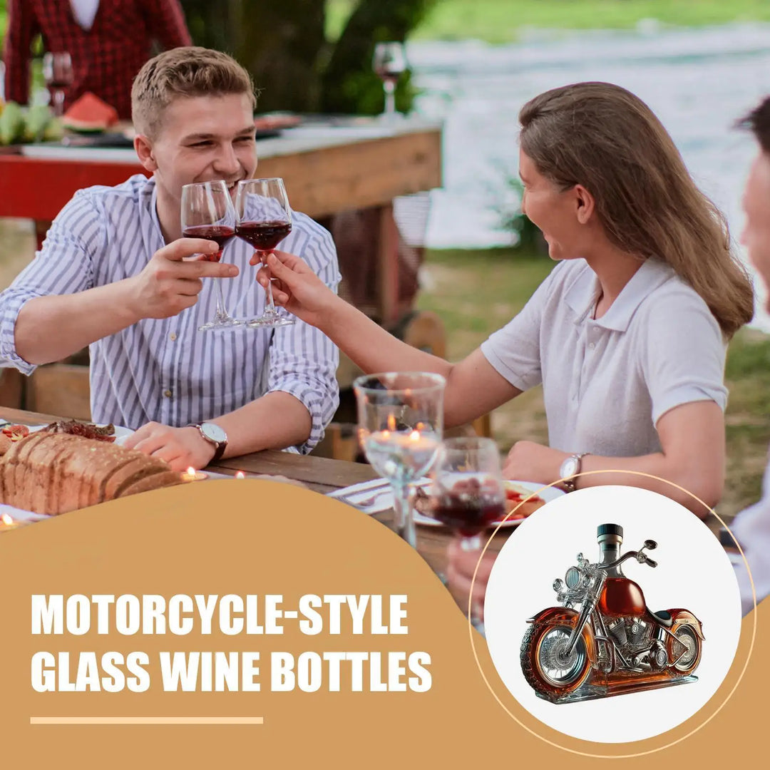 Carafe à Décanter Moto Vintage 1