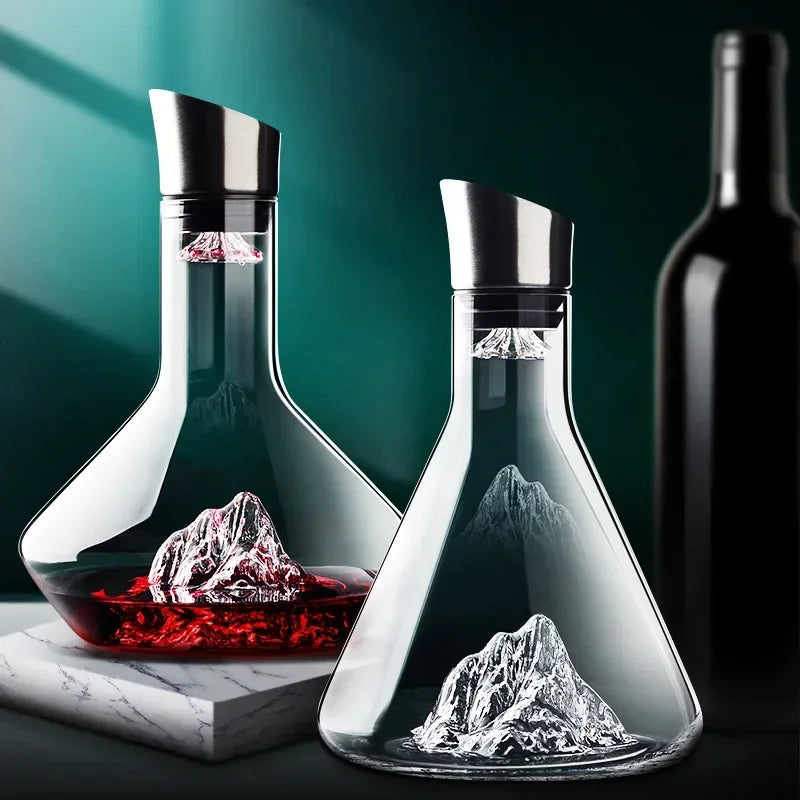 Carafe à Décanter Vin Élégante 1500ml Design Moderne 2