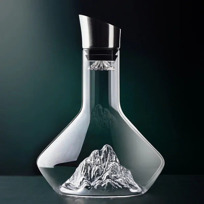 Carafe à Décanter Vin Élégante 1500ml Design Moderne 4