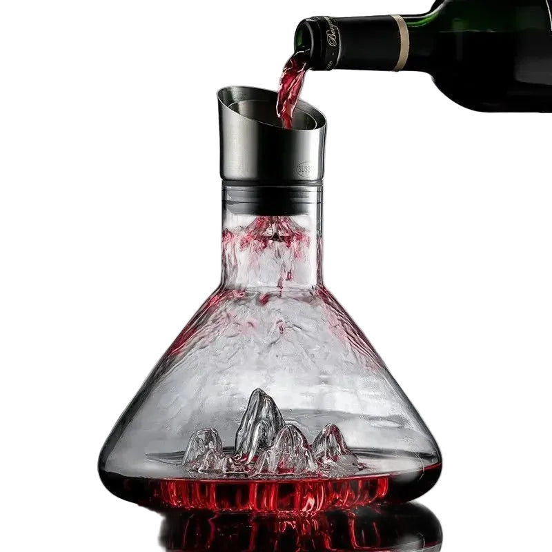Carafe à Vin à Décanter avec Système d'Aération et Filtre Intégré 0