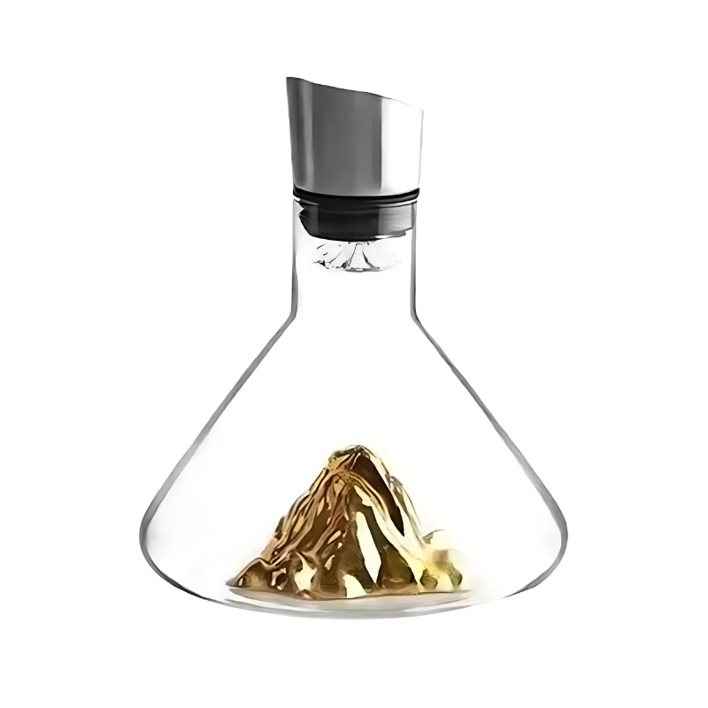 Carafe à Vin avec Aérateur Intégré et Filtre en Acier Inoxydable 2