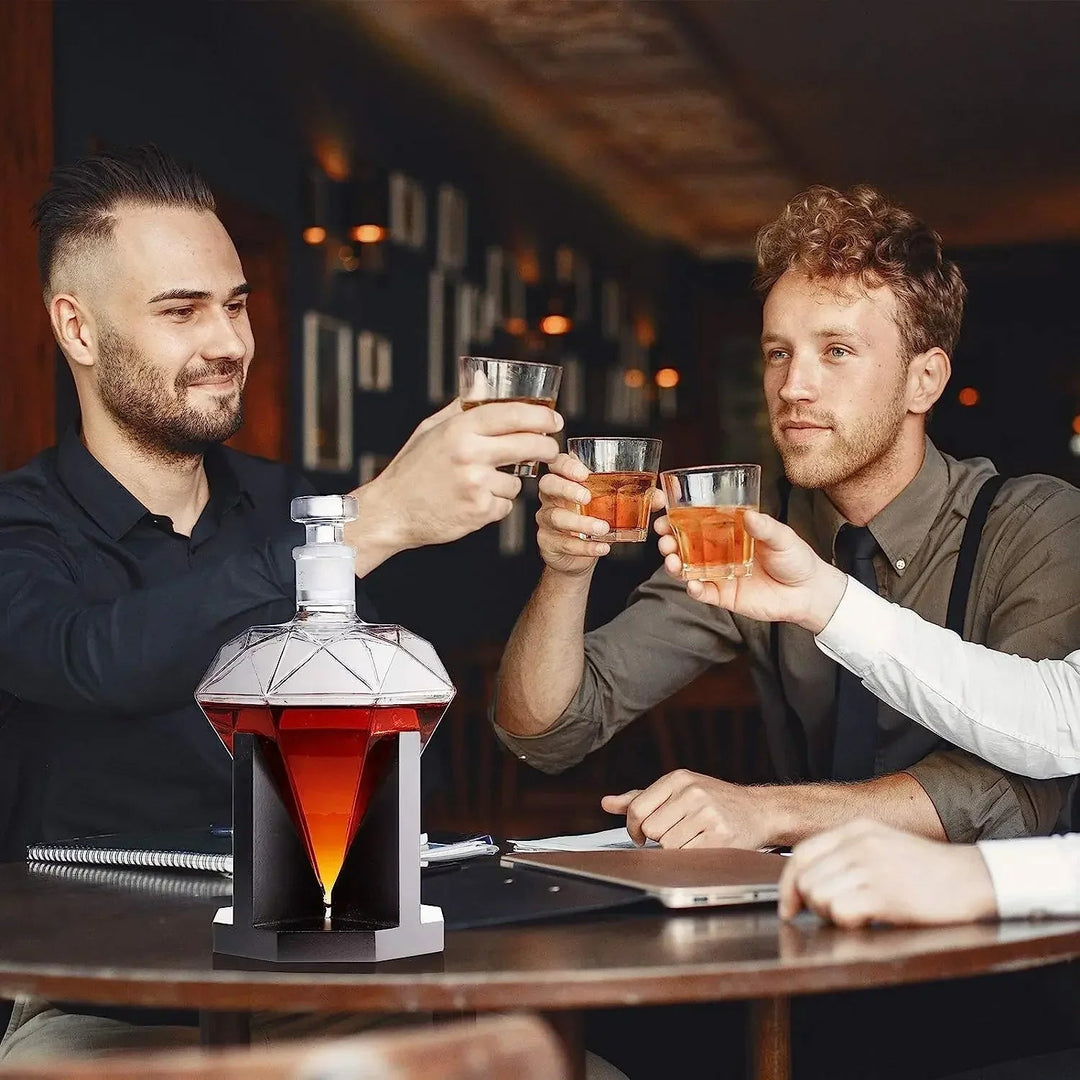 Carafe à Whisky Design Diamant 3