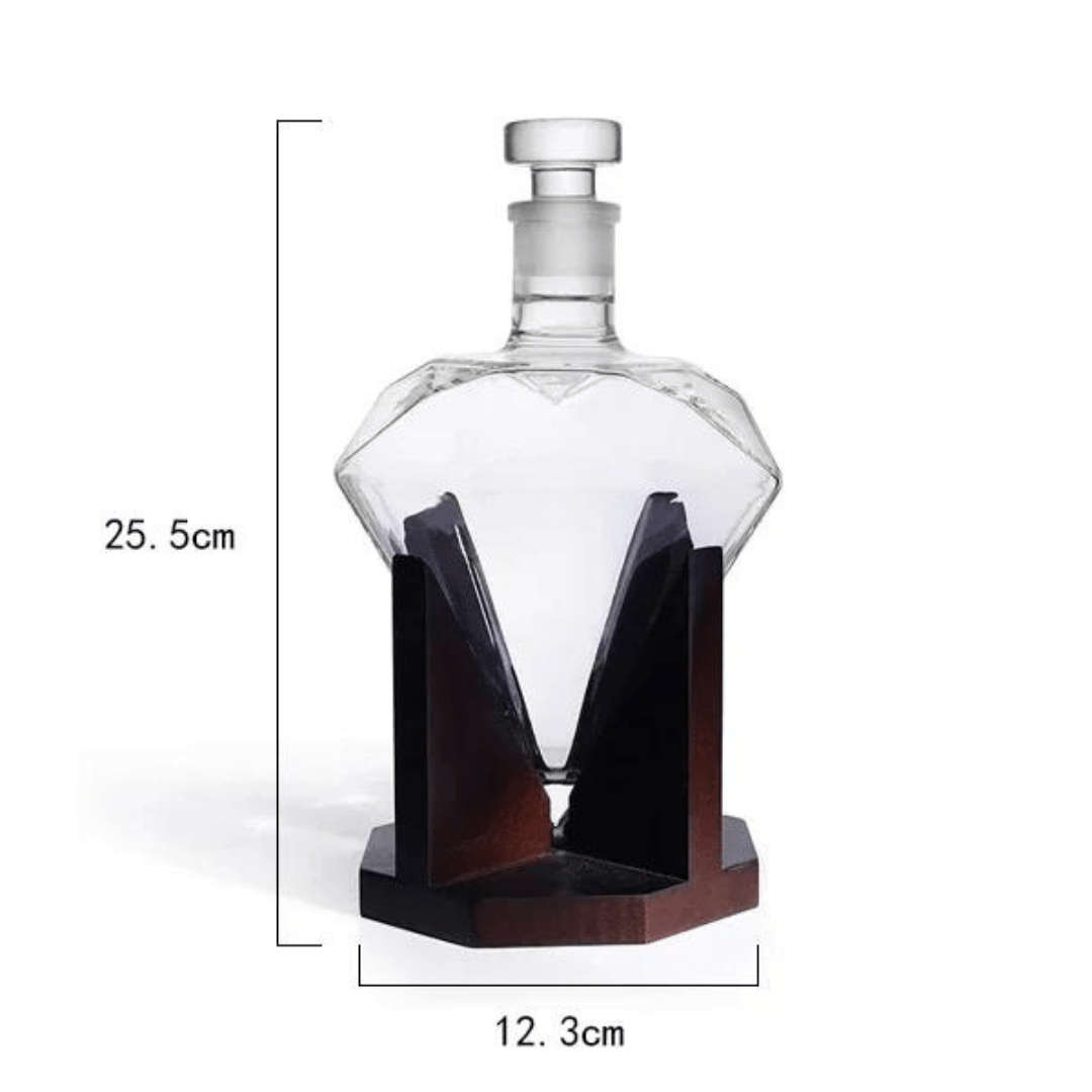 Carafe à Whisky Design Diamant 7