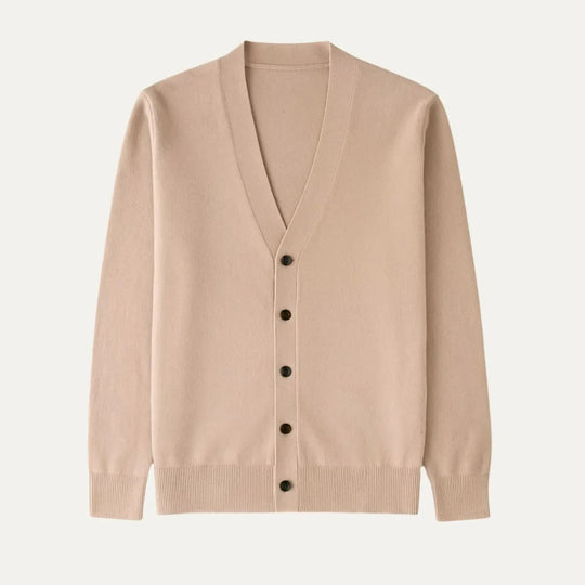 Cardigan Homme Cachemire Classique à Boutons 1