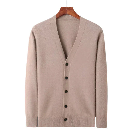 Cardigan Homme Cachemire Classique à Boutons 5