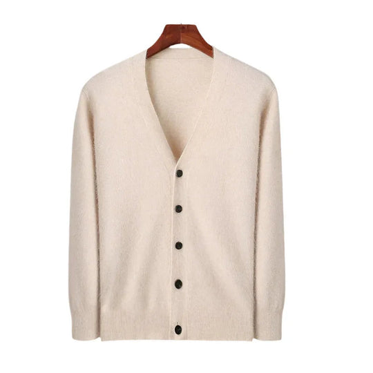 Cardigan Homme Cachemire Classique à Boutons 6