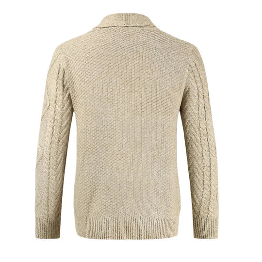 Cardigan Homme en Cachemire Pur Coupe Décontractée 2