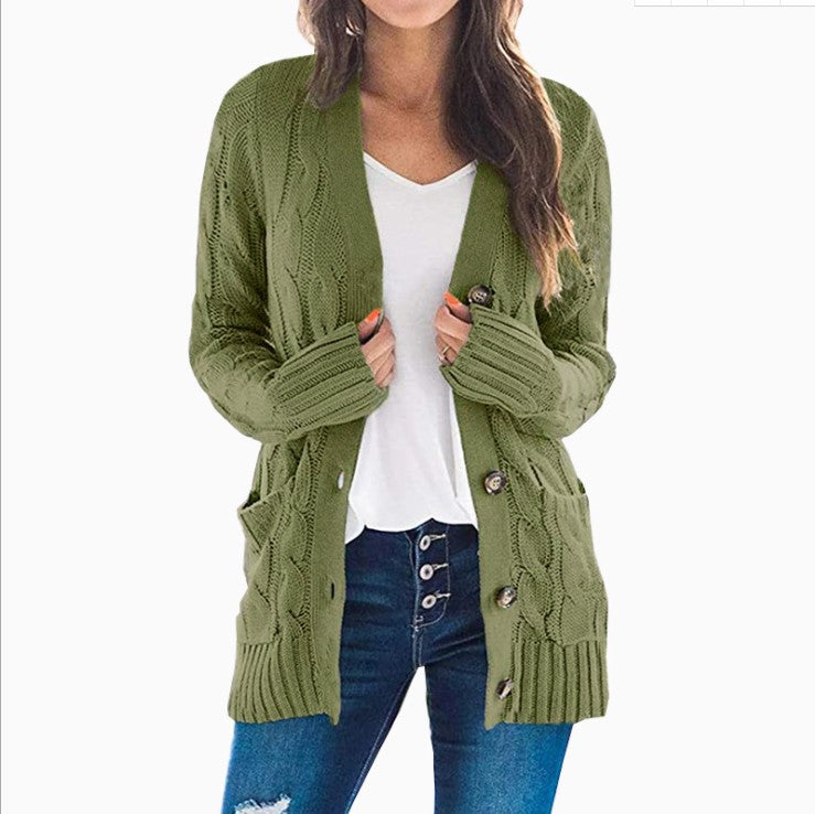 Cardigan Long Femme Décontracté 3