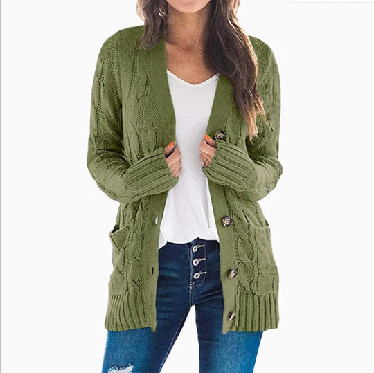 Cardigan Long Femme Décontracté 3