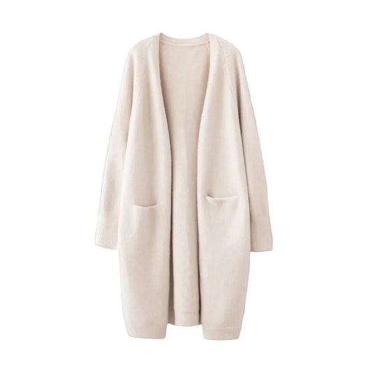 Cardigan Long Femme Ouvert 0