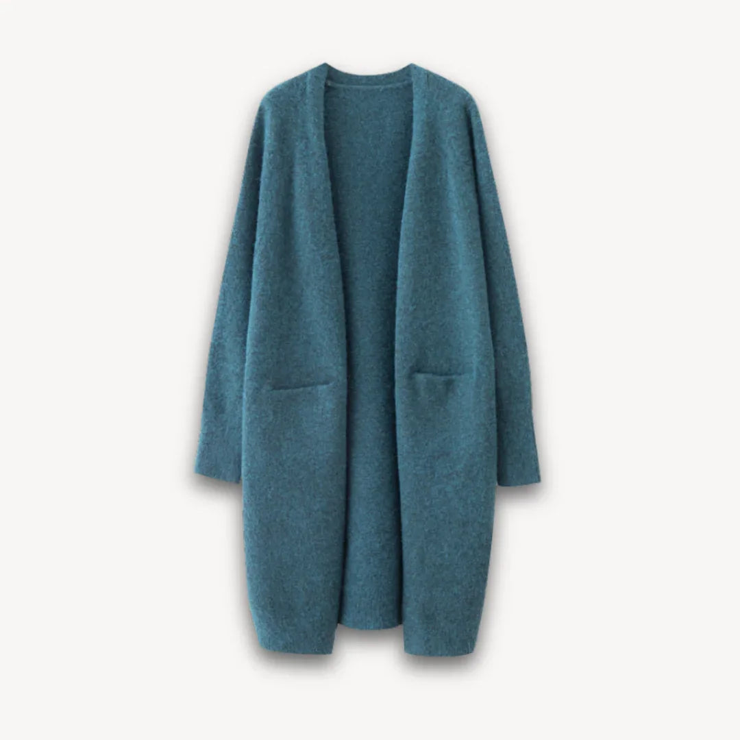 Cardigan Long Femme Ouvert 2