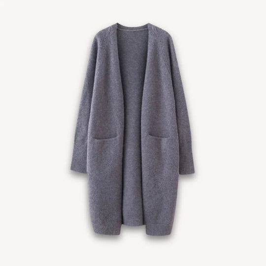 Cardigan Long Femme Ouvert 3