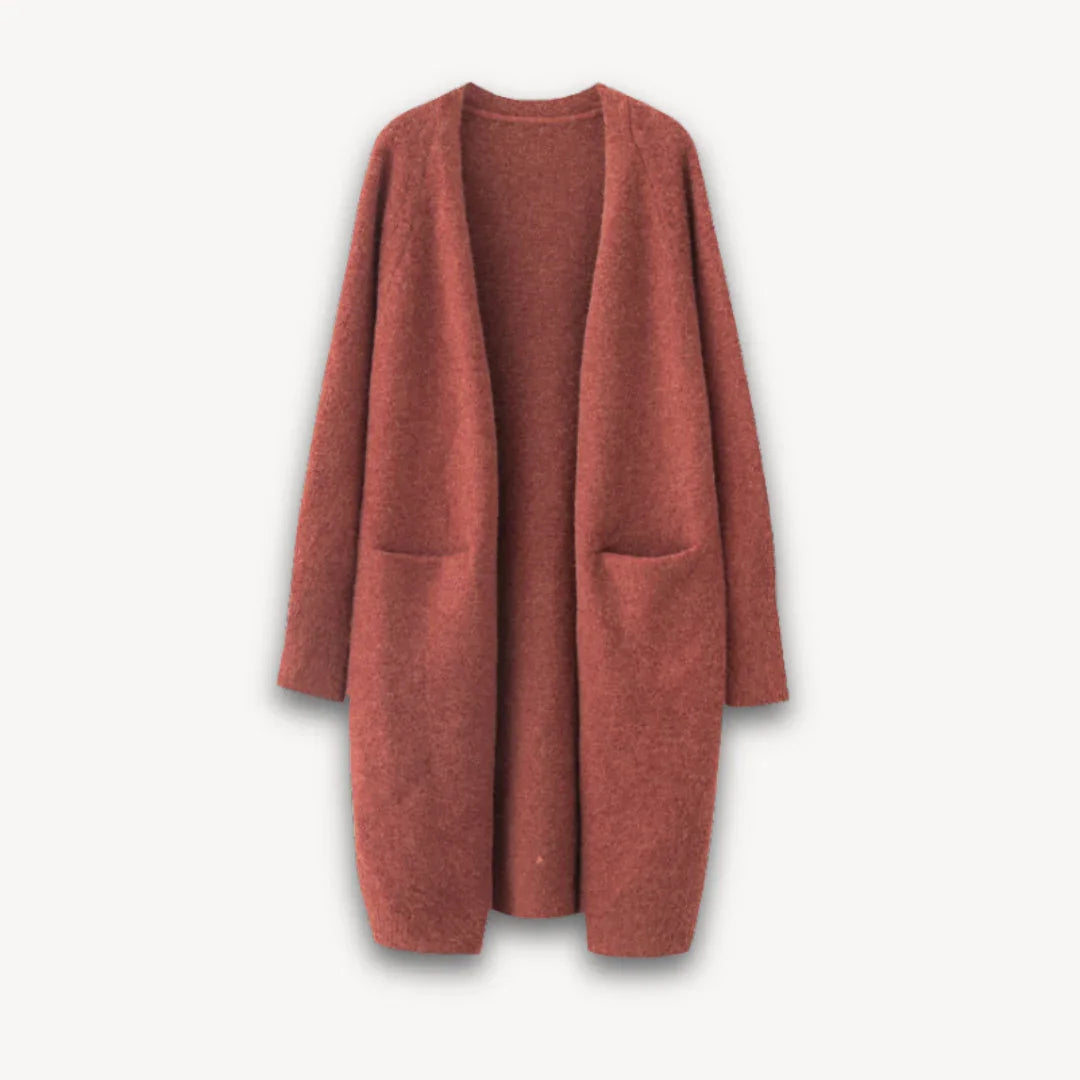 Cardigan Long Femme Ouvert 4