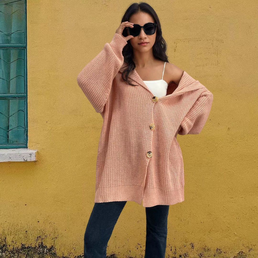 Cardigan Oversize en Laine pour Femmes 1