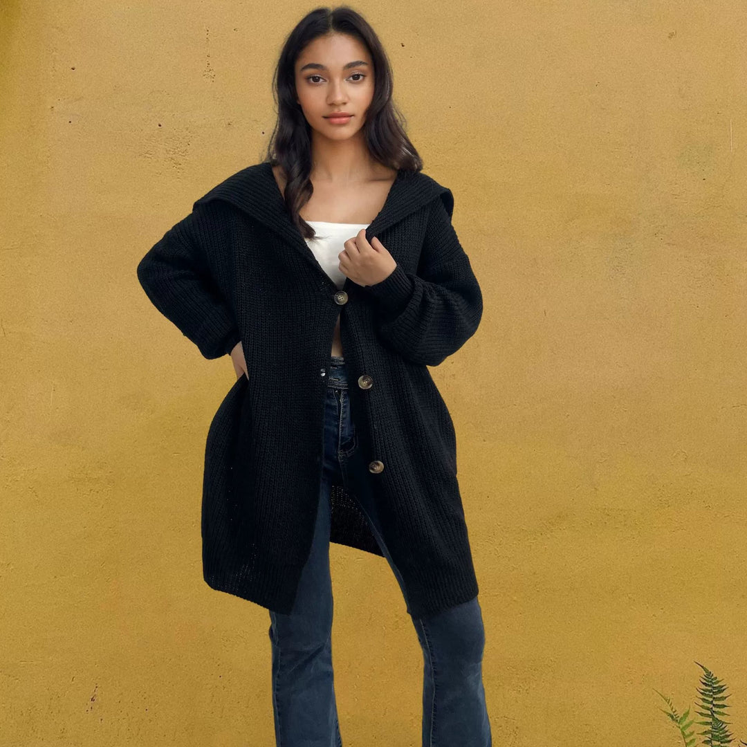 Cardigan Oversize en Laine pour Femmes 4