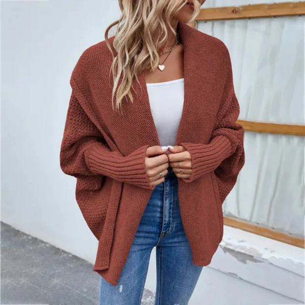 Cardigan Oversized en Tricot pour Femmes 1