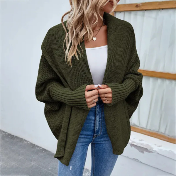 Cardigan Oversized en Tricot pour Femmes 2