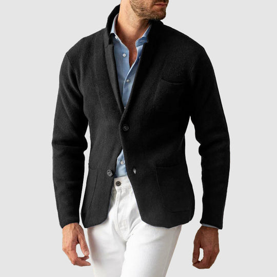 Cardigan Vintage pour Homme à Col Standard 2
