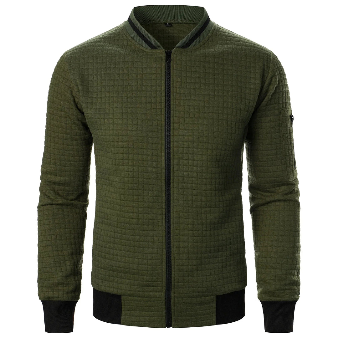 Cardigan Zippé pour Hommes Chic 11