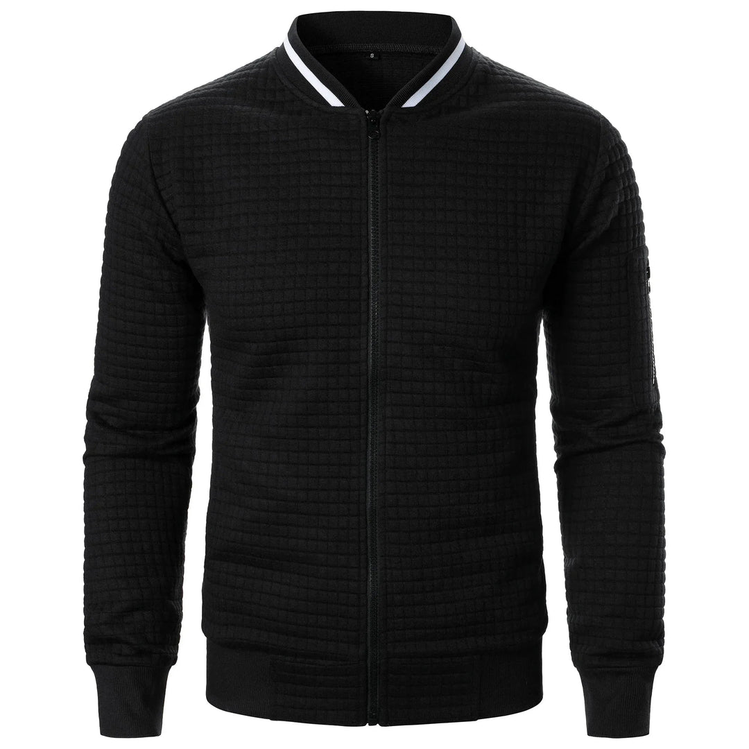 Cardigan Zippé pour Hommes Chic 12