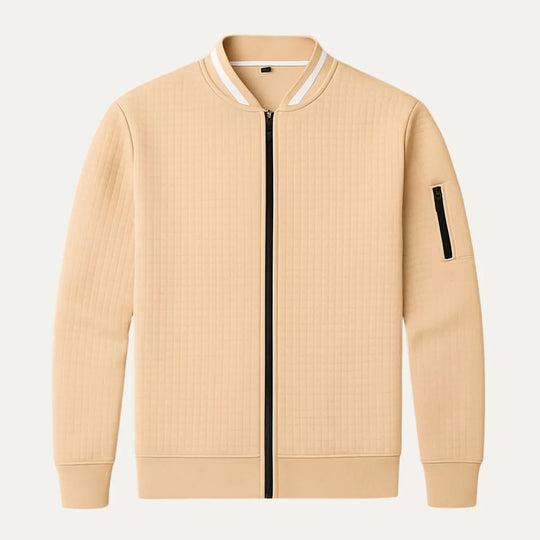 Cardigan Zippé pour Hommes Chic 1