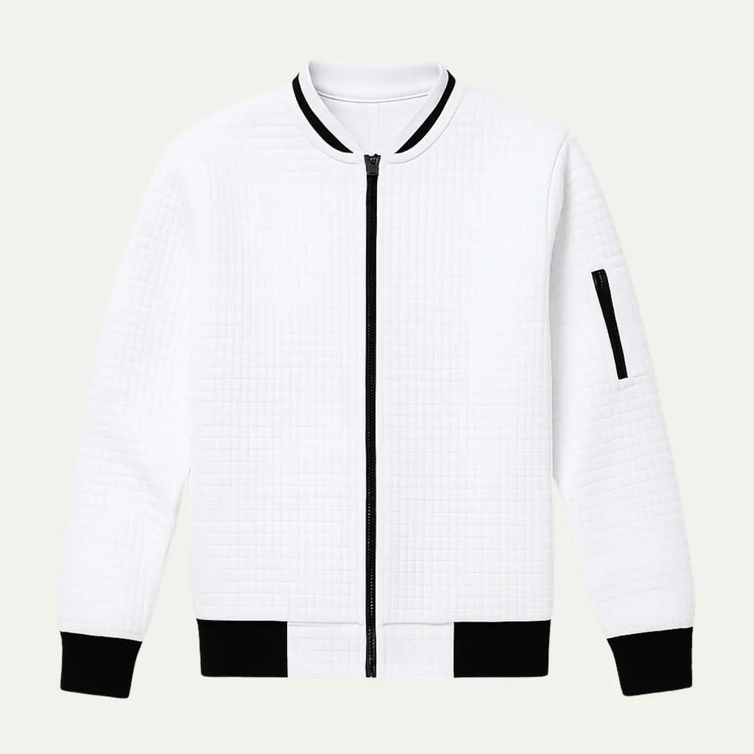 Cardigan Zippé pour Hommes Chic 2