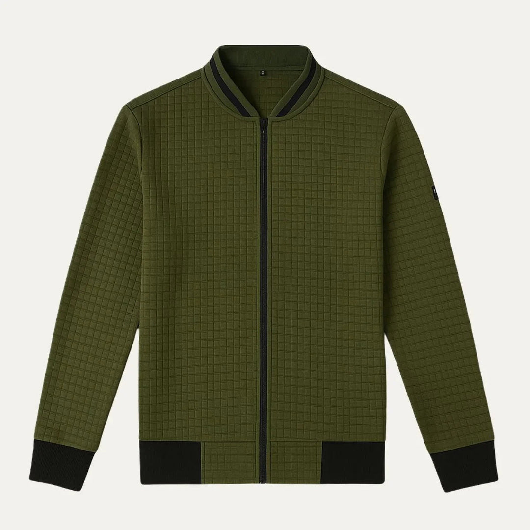 Cardigan Zippé pour Hommes Chic 4