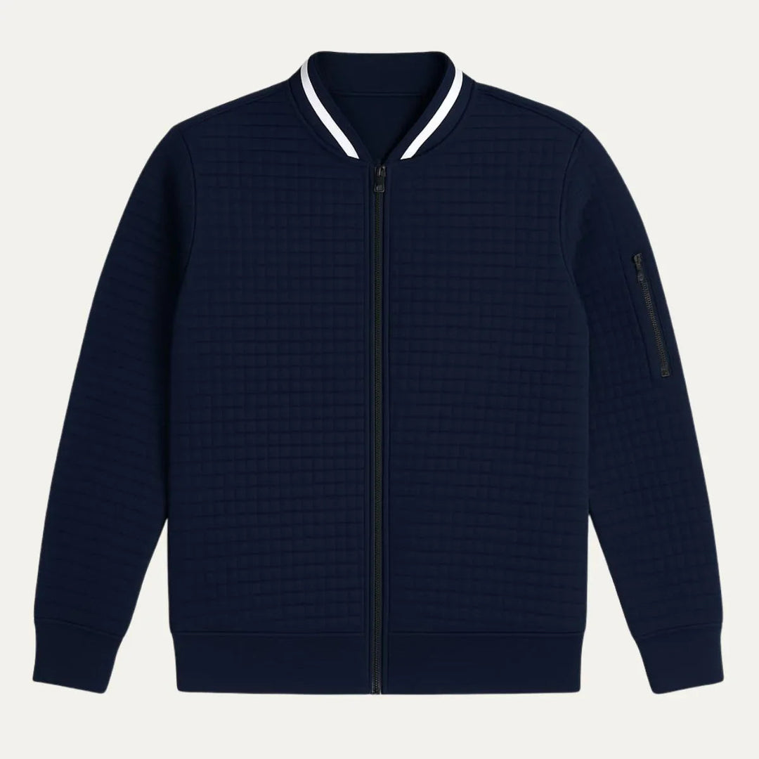Cardigan Zippé pour Hommes Chic 6