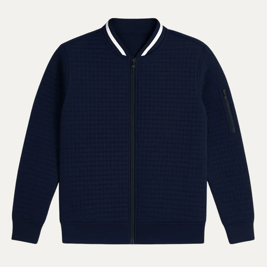 Cardigan Zippé pour Hommes Chic 6