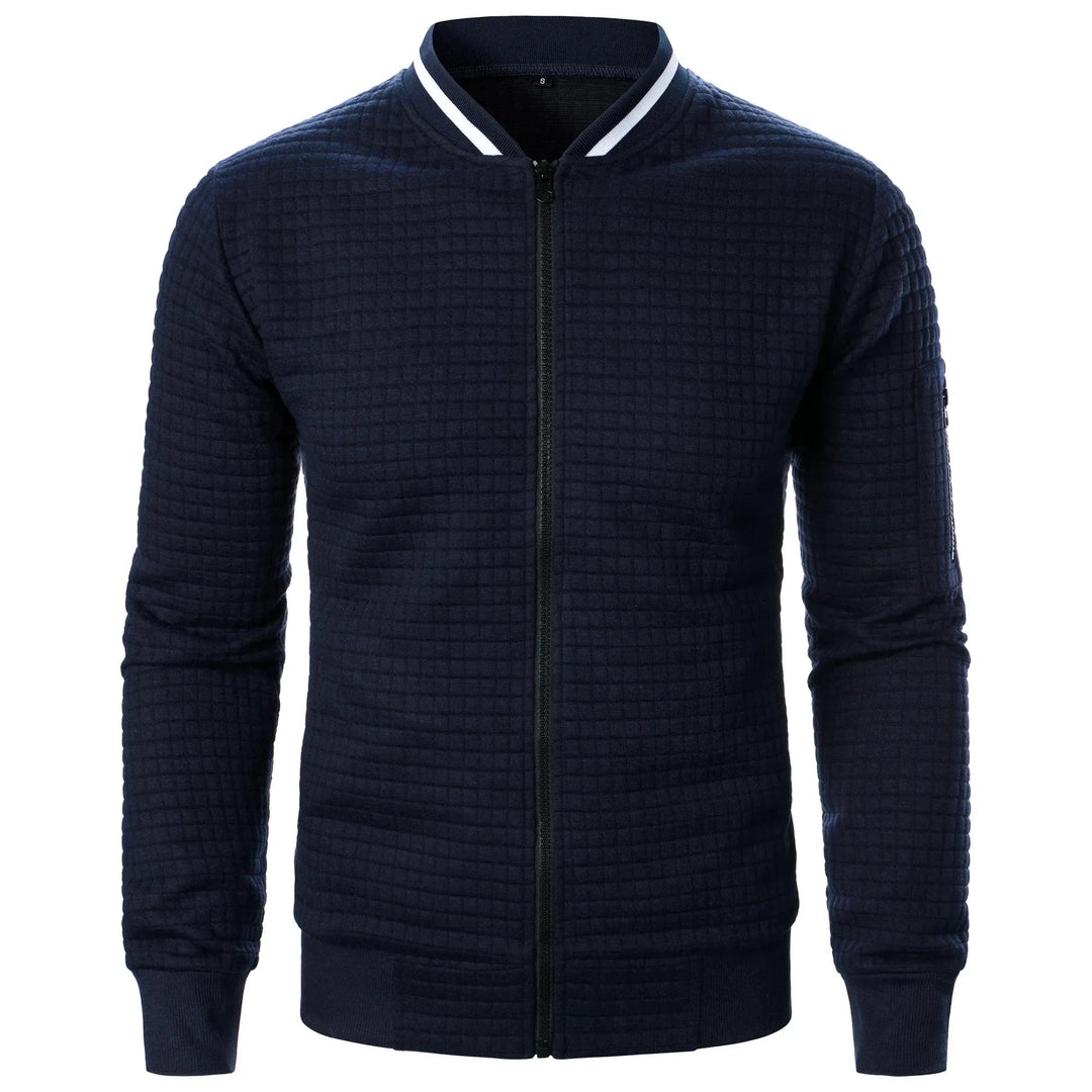 Cardigan Zippé pour Hommes Chic 9