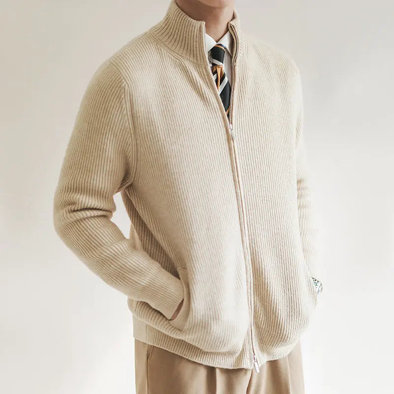 Cardigan en Tricot pour Femme au Style Classique 1