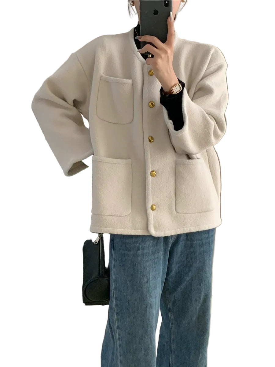 Cardigan en Tricot pour Femmes – Coupe Décontractée 0