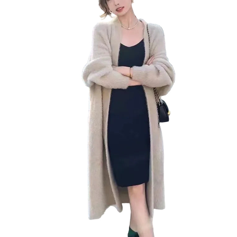 Cardigan en Tricot pour Femmes – Style Oversized 0