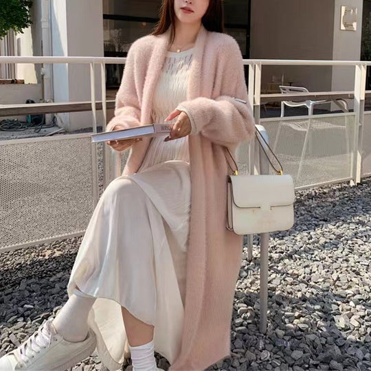 Cardigan en Tricot pour Femmes – Style Oversized 1