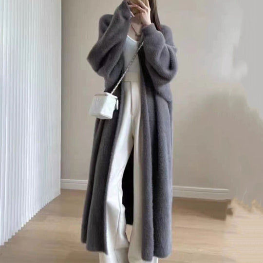 Cardigan en Tricot pour Femmes – Style Oversized 4