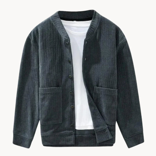 Cardigan en Tricot pour Hommes au Style Décontracté 1