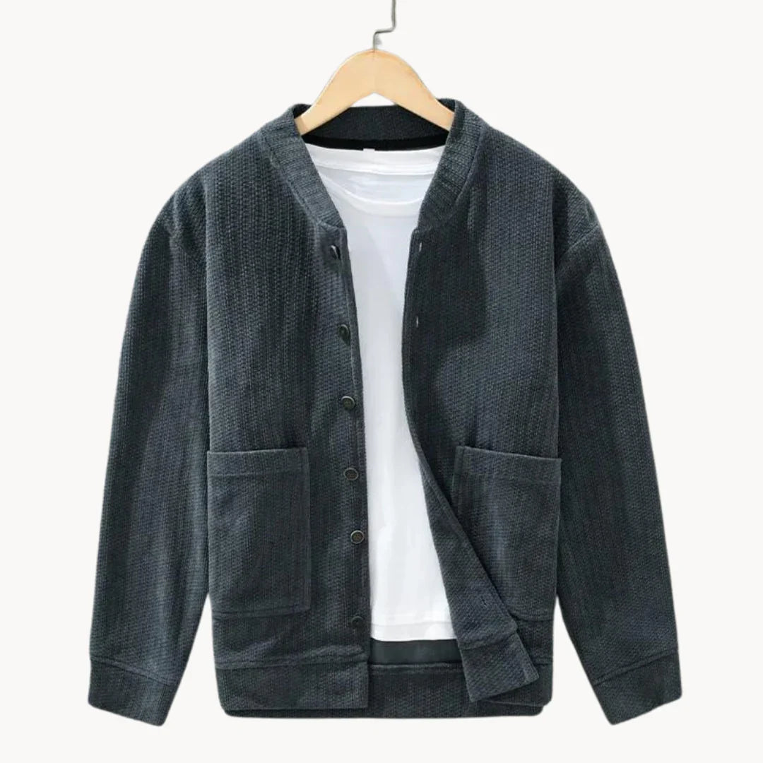 Cardigan en Tricot pour Hommes au Style Décontracté 2