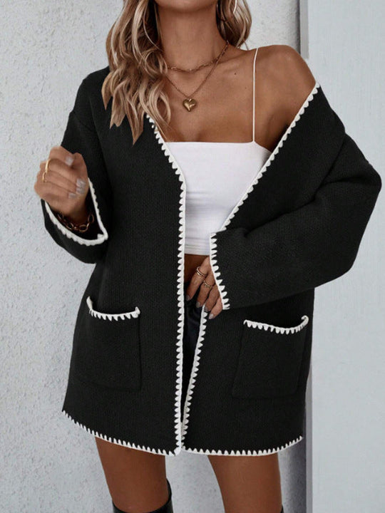 Cardigan pour Femmes en Tricot – Coupe Oversize 2