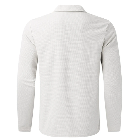 Cardigan pour Homme Casual avec Col et Fermeture Éclair 3
