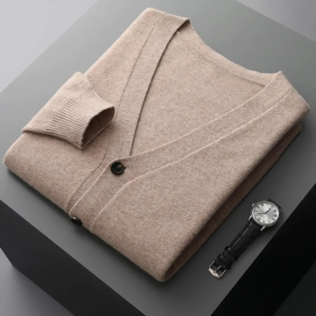 Cardigan pour Homme Classique en Tricot 0