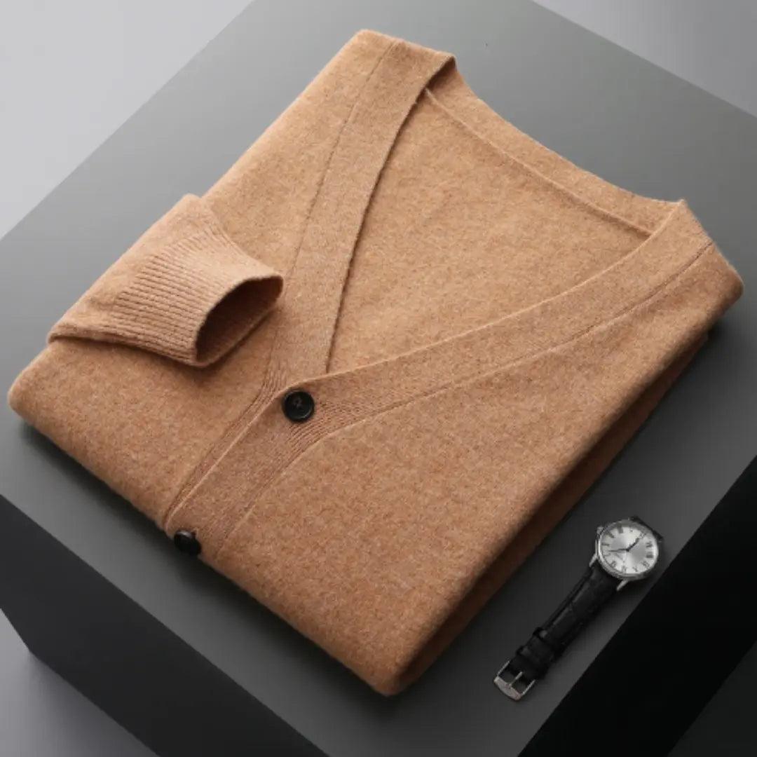 Cardigan pour Homme Classique en Tricot 10