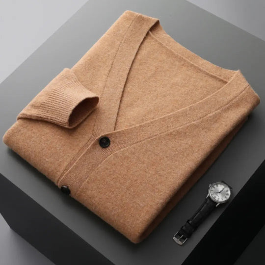 Cardigan pour Homme Classique en Tricot 10