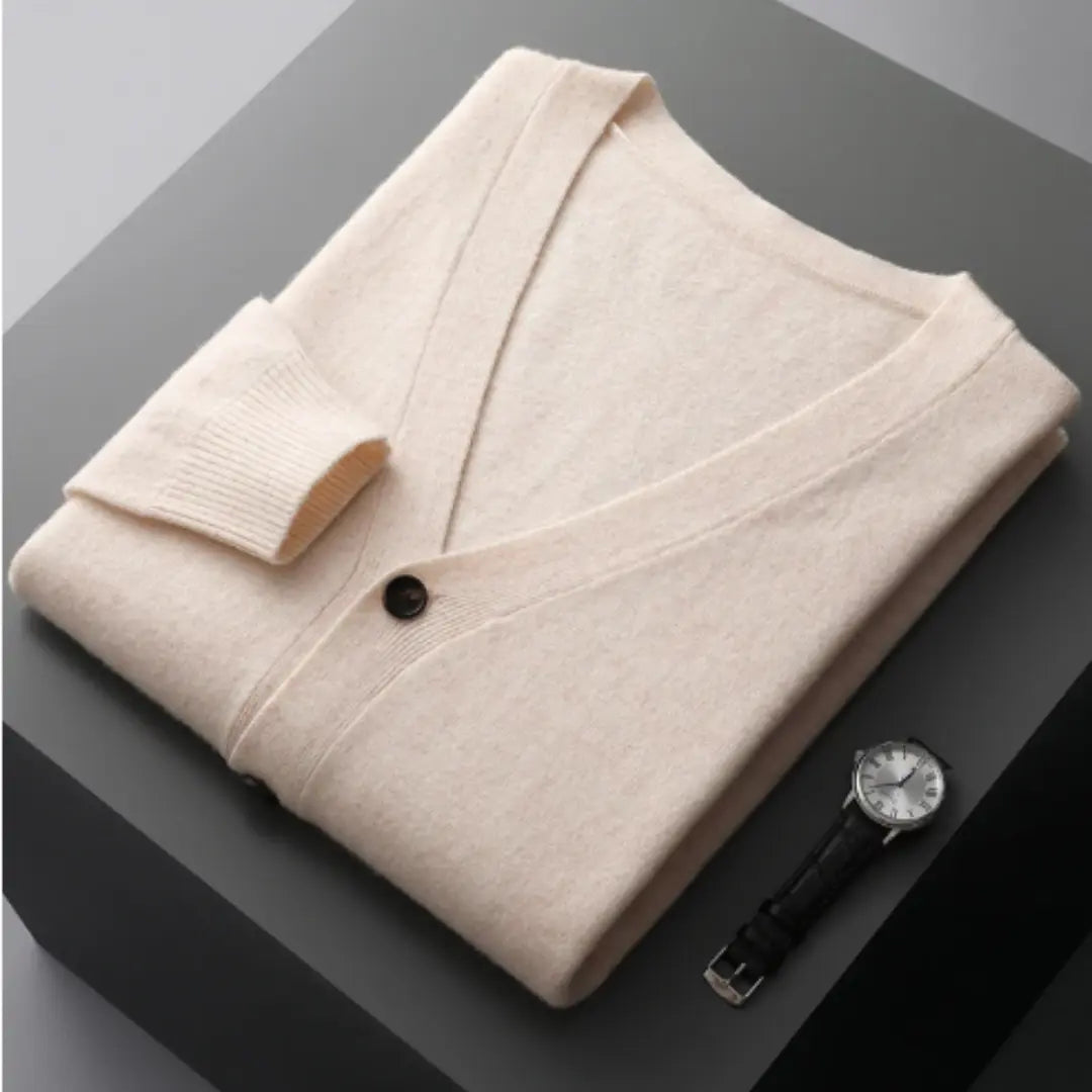 Cardigan pour Homme Classique en Tricot 12