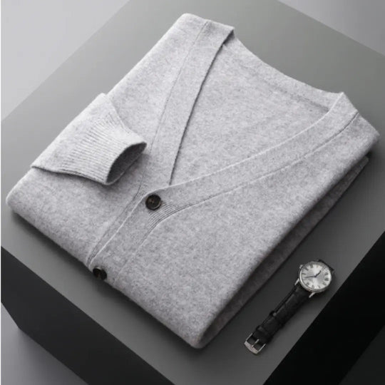 Cardigan pour Homme Classique en Tricot 13