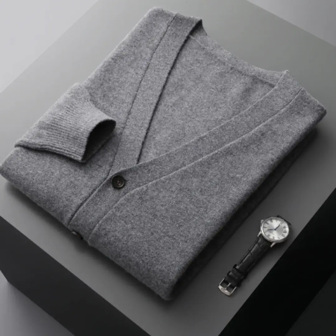 Cardigan pour Homme Classique en Tricot 16