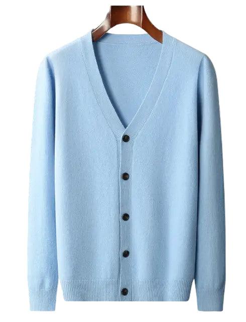 Cardigan pour Homme Classique en Tricot 7