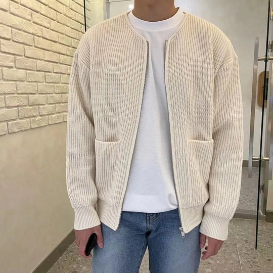 Cardigan pour Hommes Tricoté Moderne 0
