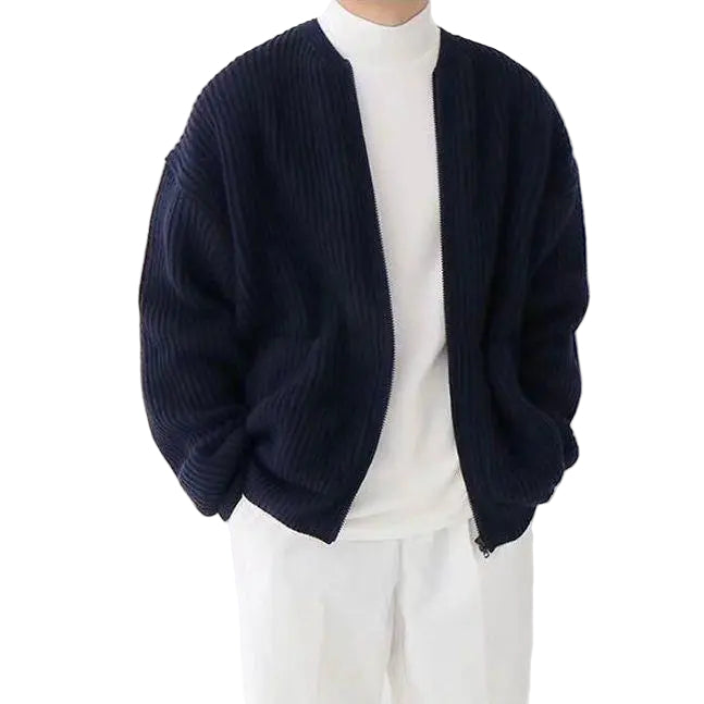 Cardigan pour Hommes Tricoté Moderne 7