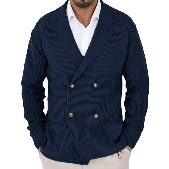 Cardigan pour hommes à double boutonnage 0