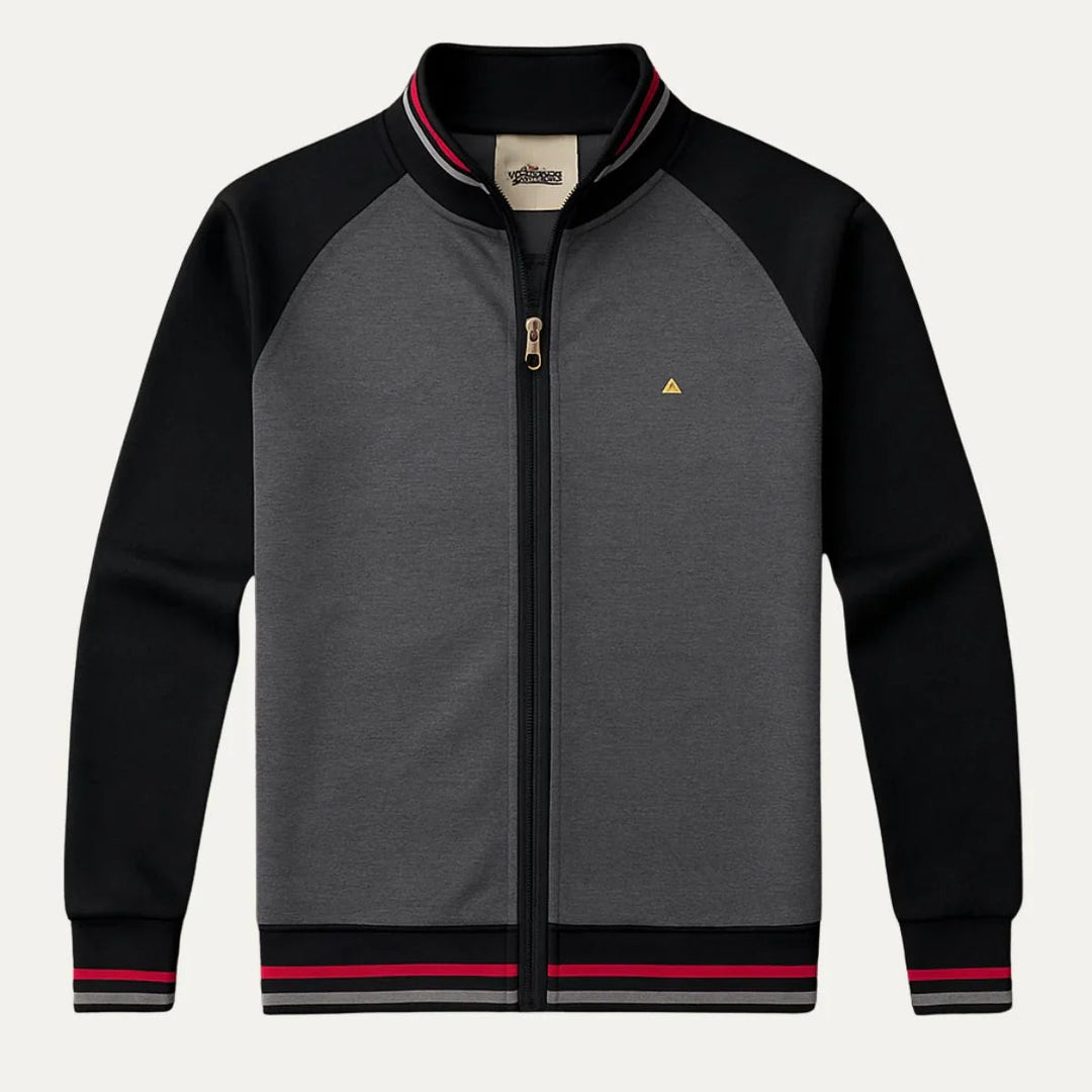 Cardigan pour hommes zippé et décontracté 2